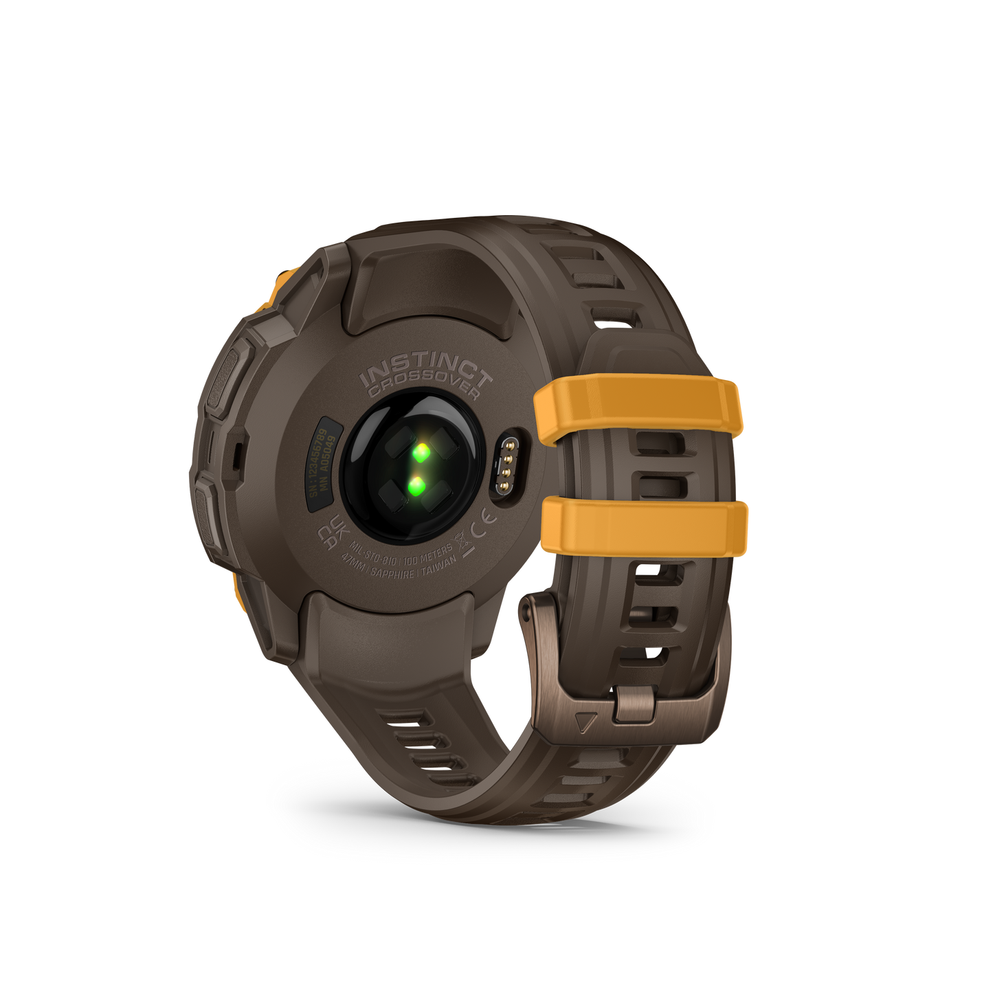 Instinct® Crossover AMOLED Bronce/Naranja intenso