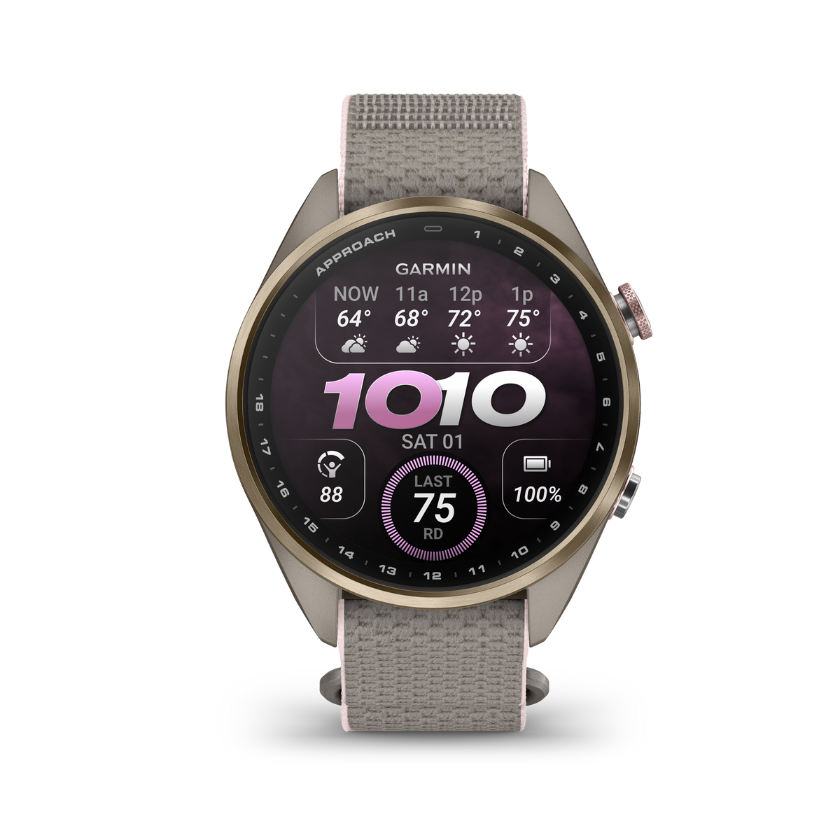 Approach® S72 43 mm dorado