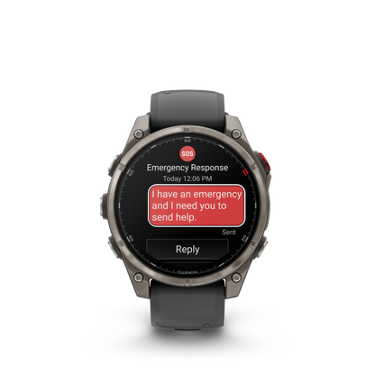 fēnix® 8 Pro – 47 mm, AMOLED negro/grafito