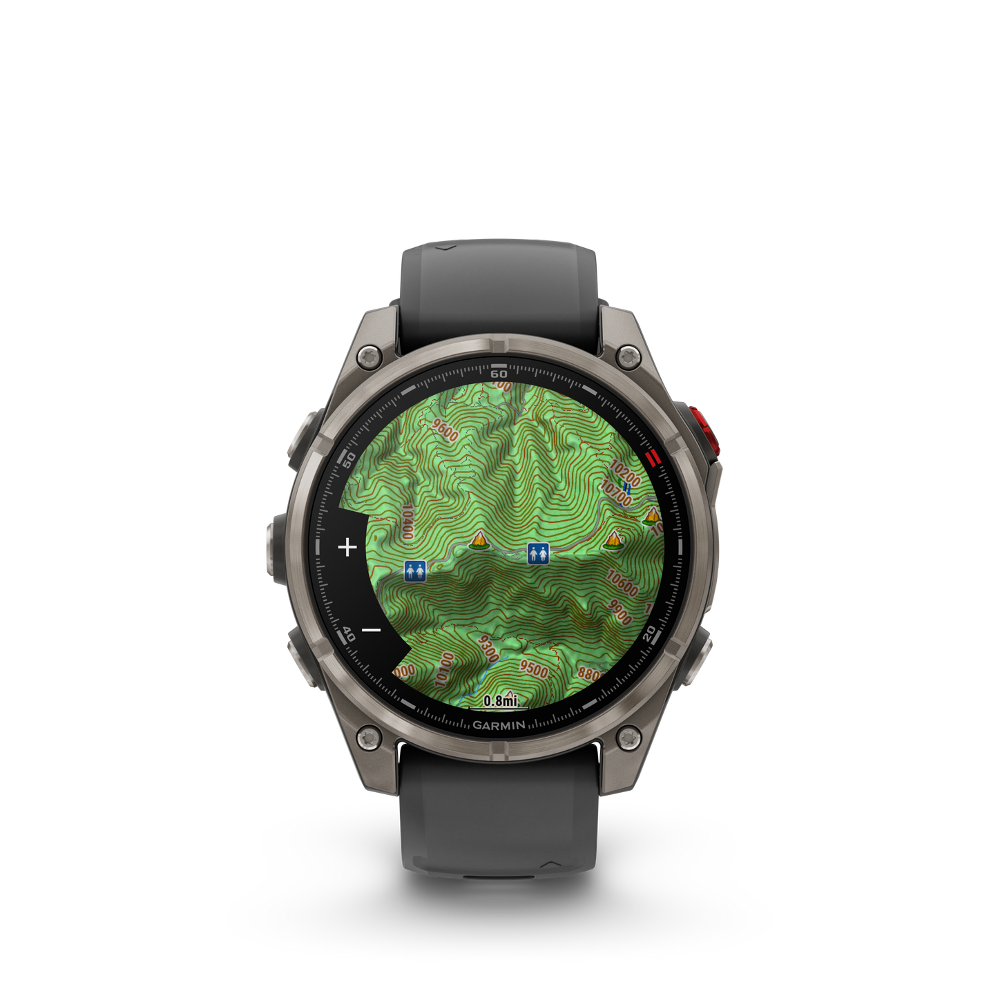 fēnix® 8 Pro – 47 mm, AMOLED negro/grafito