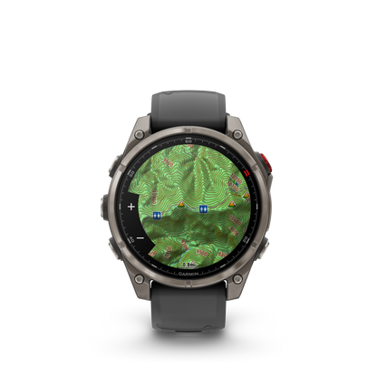 fēnix® 8 Pro – 47 mm, AMOLED negro/grafito