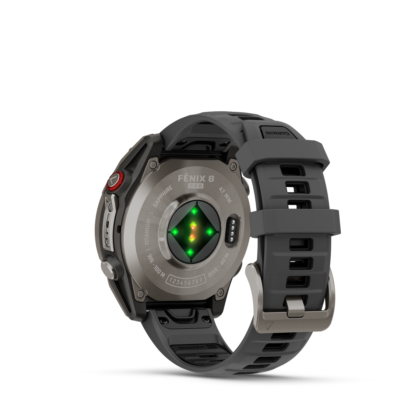 fēnix® 8 Pro – 47 mm, AMOLED negro/grafito