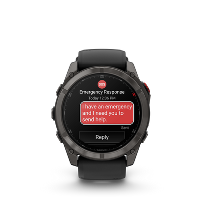 fēnix® 8 Pro – 51 mm, AMOLED negro/gris