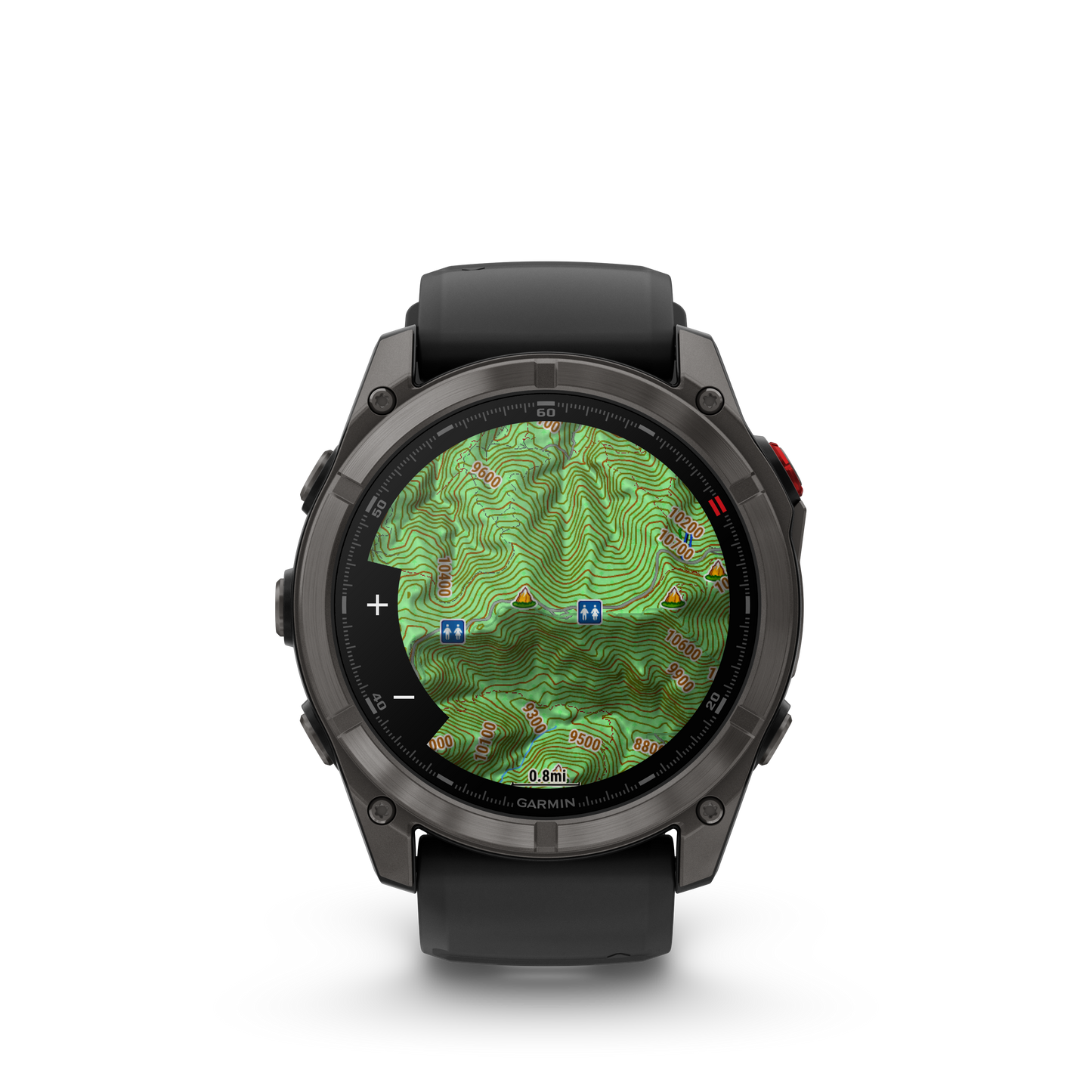 fēnix® 8 Pro – 51 mm, AMOLED negro/gris