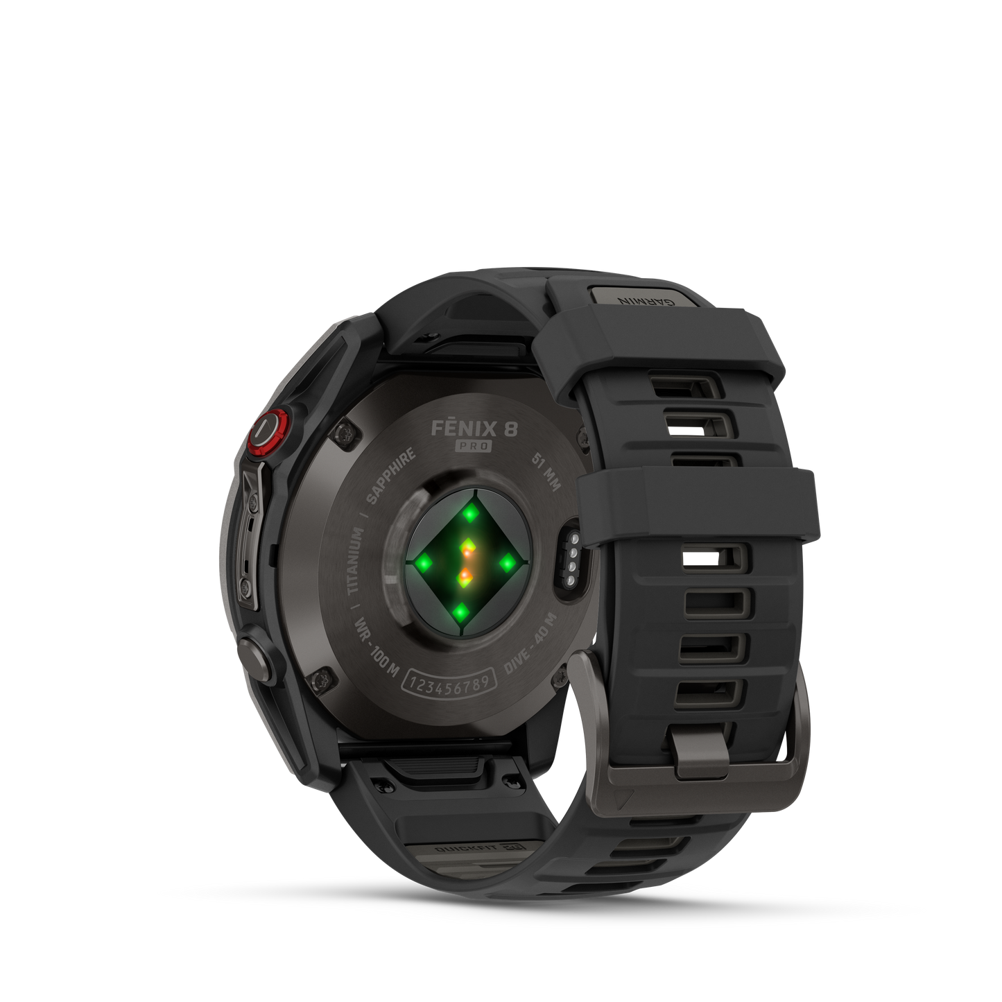 fēnix® 8 Pro – 51 mm, AMOLED negro/gris