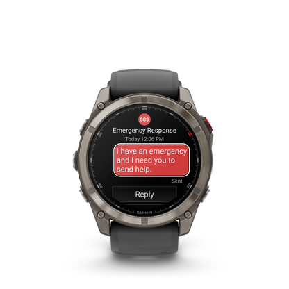 fēnix® 8 Pro – 51 mm, AMOLED negro/grafito