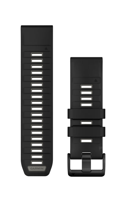 Correas de reloj QuickFit 26 Negro/Gris