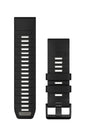 Correas de reloj QuickFit 26 Negro/Gris