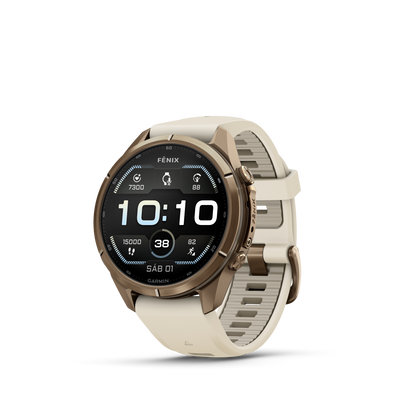 fēnix® 9 Pro 43mm Crema/gris francés