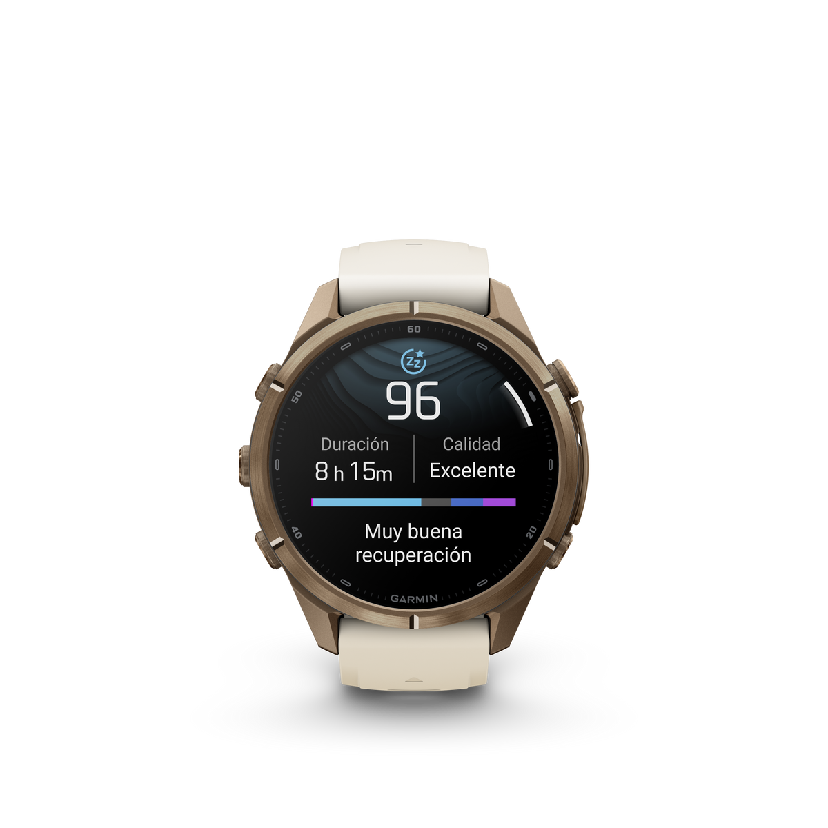 fēnix® 9 Pro 43mm Crema/gris francés