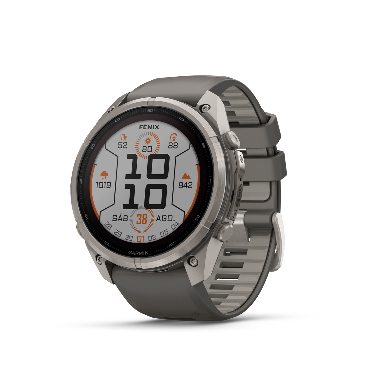 fēnix® 9 Pro Solar 51mm Gris