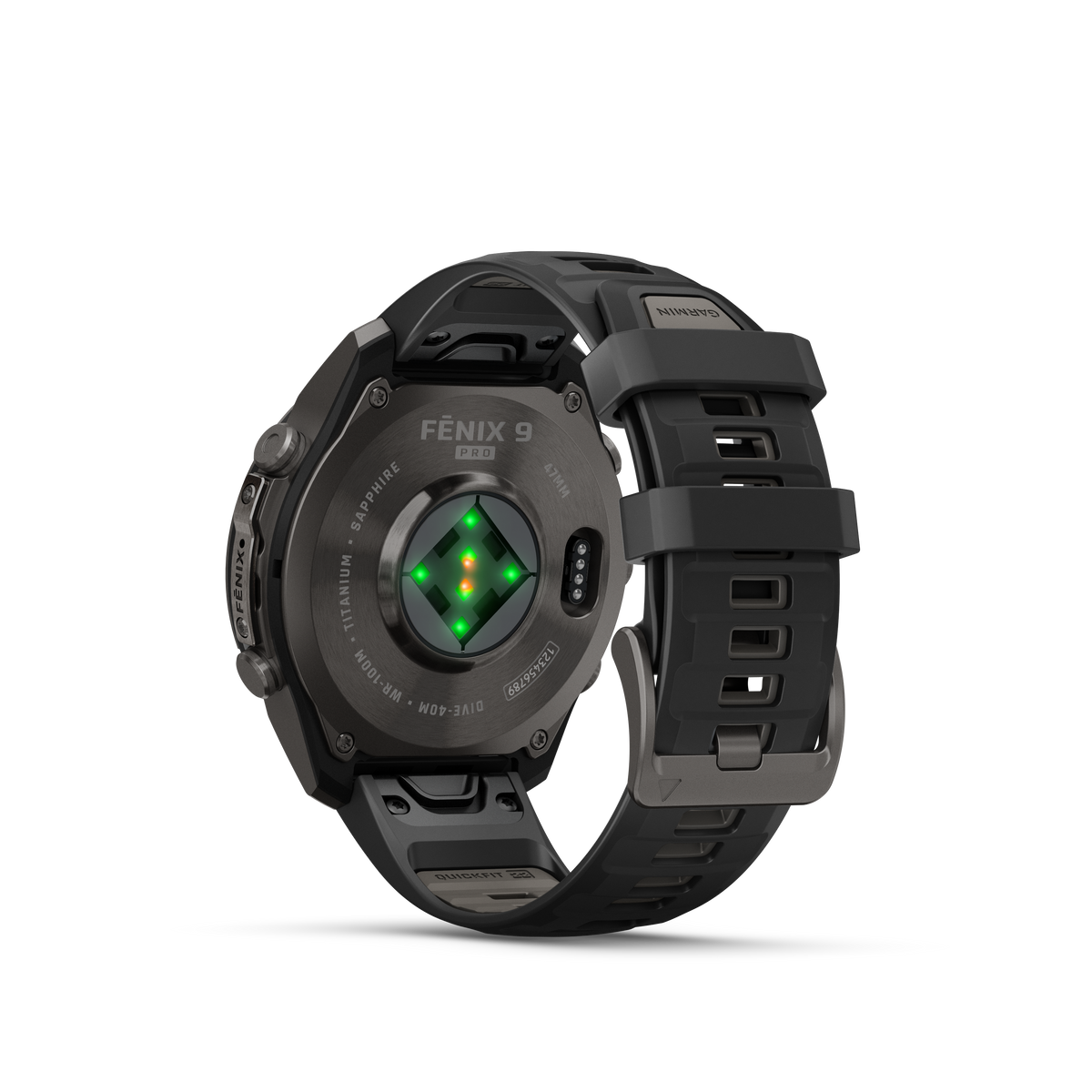 fēnix® 9 Pro 47 mm Negro