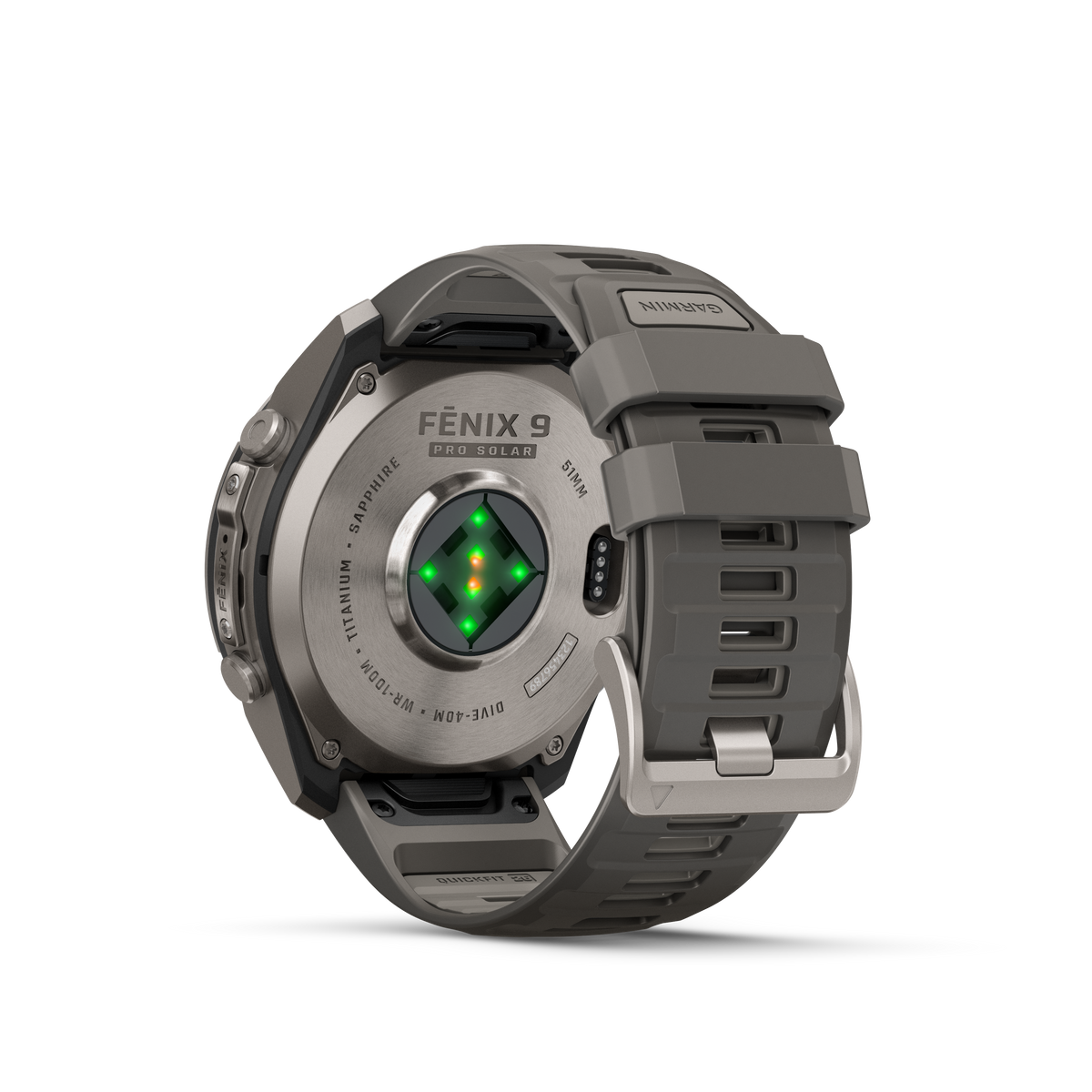fēnix® 9 Pro Solar 51mm Gris