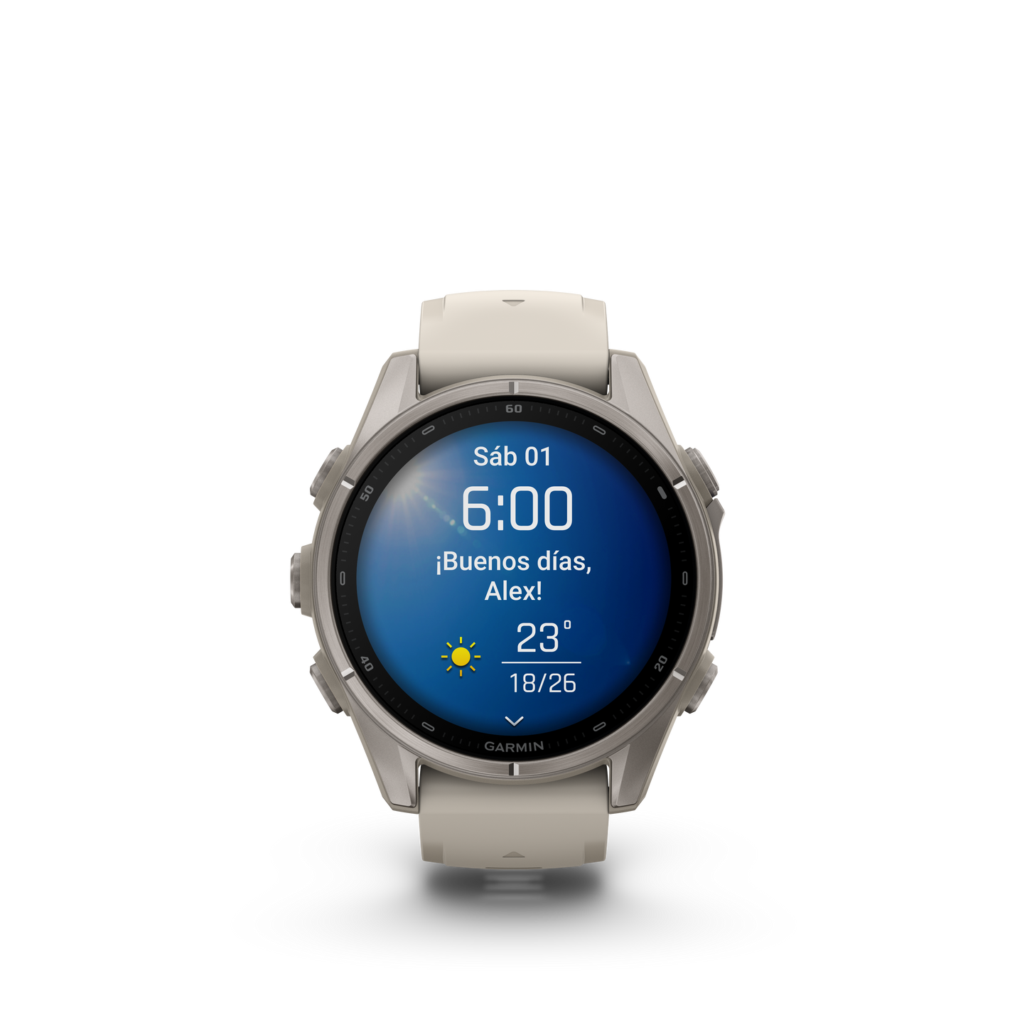 fēnix® 9 43 mm Gris niebla