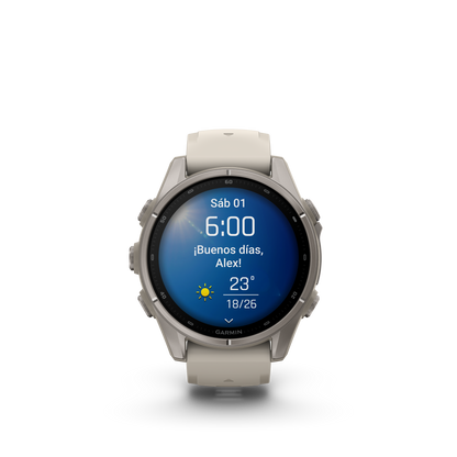 fēnix® 9 43 mm Gris niebla