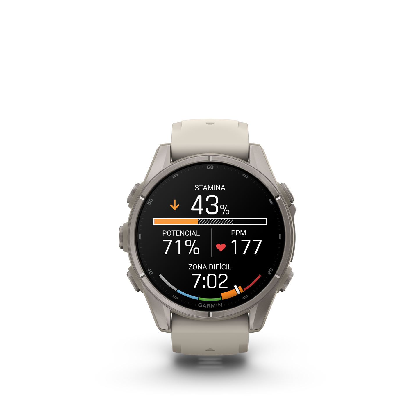 fēnix® 9 43 mm Gris niebla