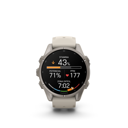 fēnix® 9 43 mm Gris niebla
