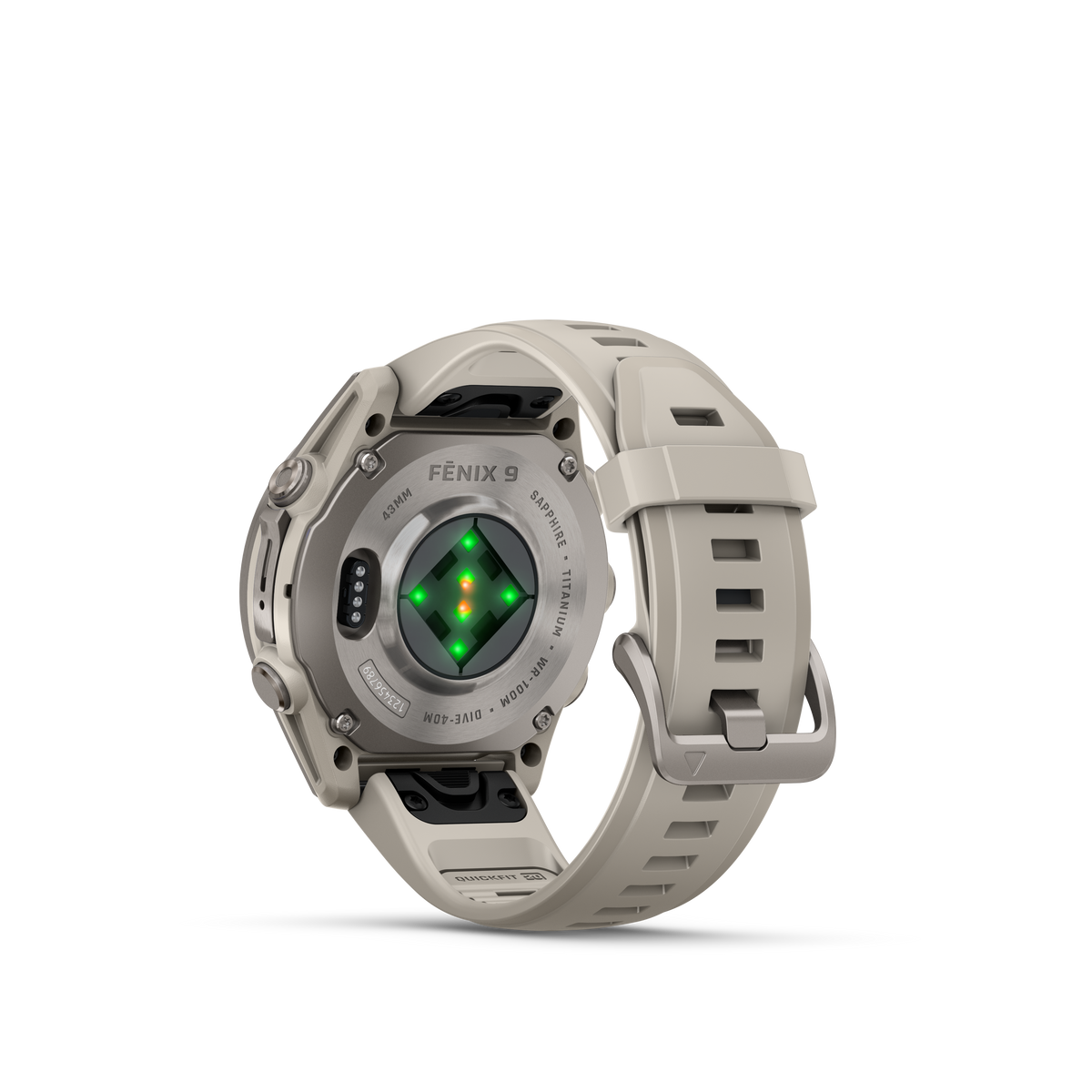 fēnix® 9 43 mm Gris niebla