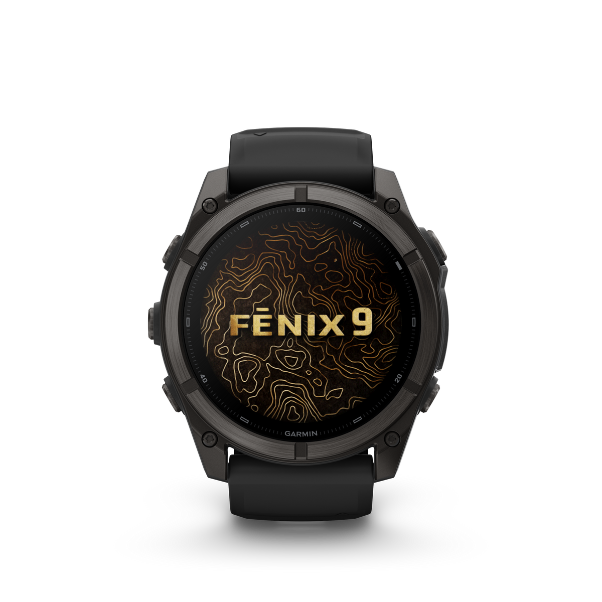 fēnix® 9 - 51mm Gris carbón/negro
