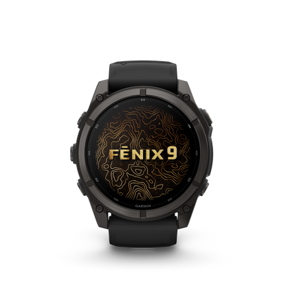 fēnix® 9 - 51mm Gris carbón/negro