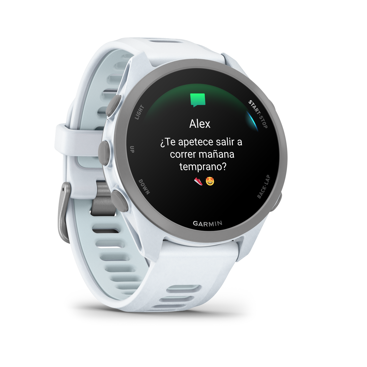 GARMIN FORERUNNER 170 BLANCO  CON CORREA  BLNCA/AZUL