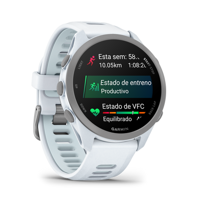 GARMIN FORERRUNER 170 MUSIC BLANCO PIEDRA CON CORREA EN BLANCO PIEDRA/AZUL NUBE