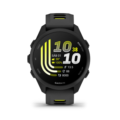 GARMIN FORERUNNER 170 NEGRO  CON CORREA NEGRO/ AMARILLO