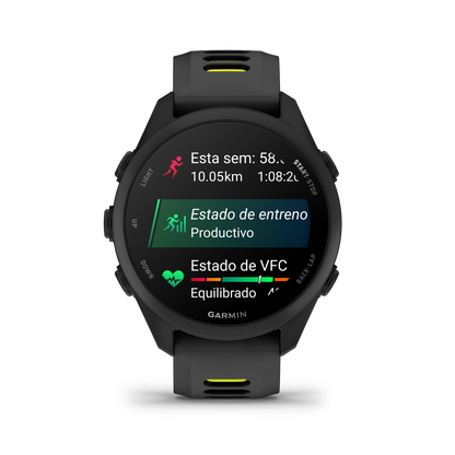 GARMIN FORERUNNER 170 NEGRO  CON CORREA NEGRO/ AMARILLO