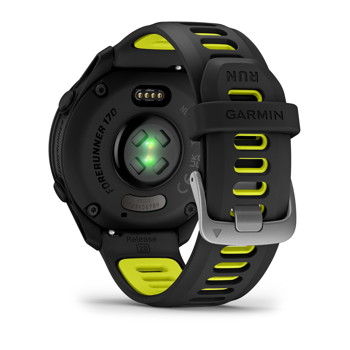 GARMIN FORERUNNER 170 NEGRO  CON CORREA NEGRO/ AMARILLO