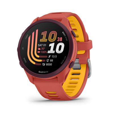FORERUNNER 170 MUSIC ROJO ROSA CON CORREA EN ROJO ROSA/MANGO