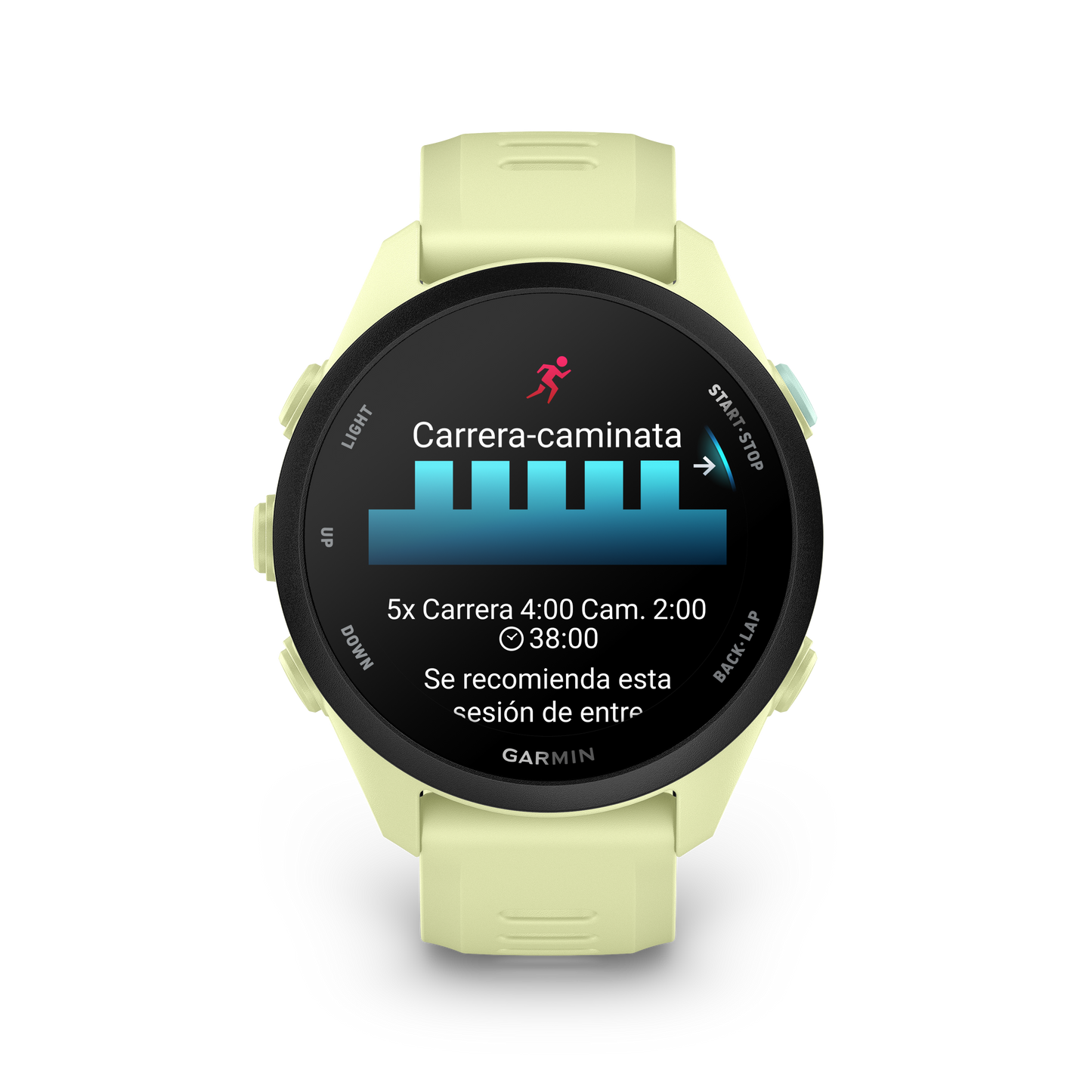 GARMIN FORERUNNER 70 AMARILLO
