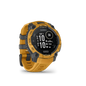 Garmin Instinct 3 – 45 mm, Solar Amarillo ocre con correa en Amarillo ocre/gris