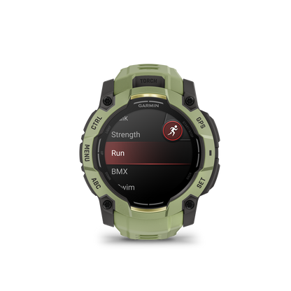 Garmin Instinct  3 – 50 mm, AMOLED  Verde helecho con correa en verde helecho