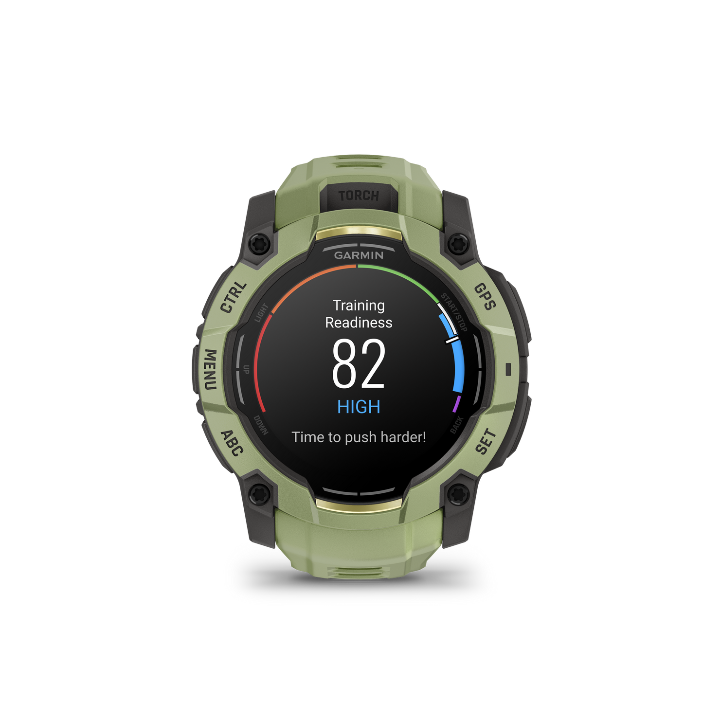 Garmin Instinct  3 – 50 mm, AMOLED  Verde helecho con correa en verde helecho