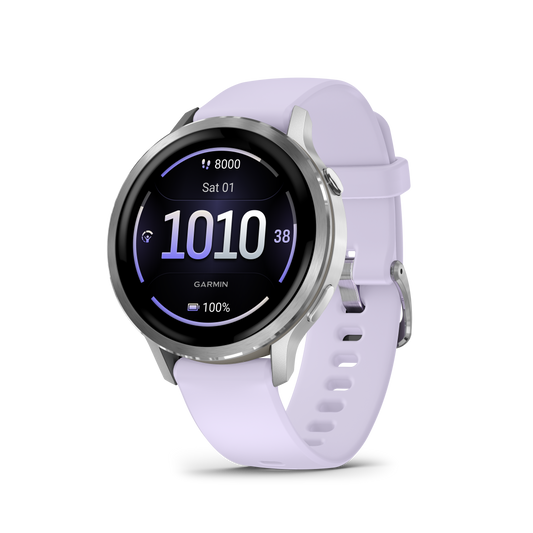 Venu® 4 - 41 mm Plata con lila