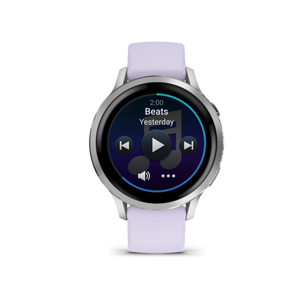 Venu® 4 - 41 mm Plata con lila