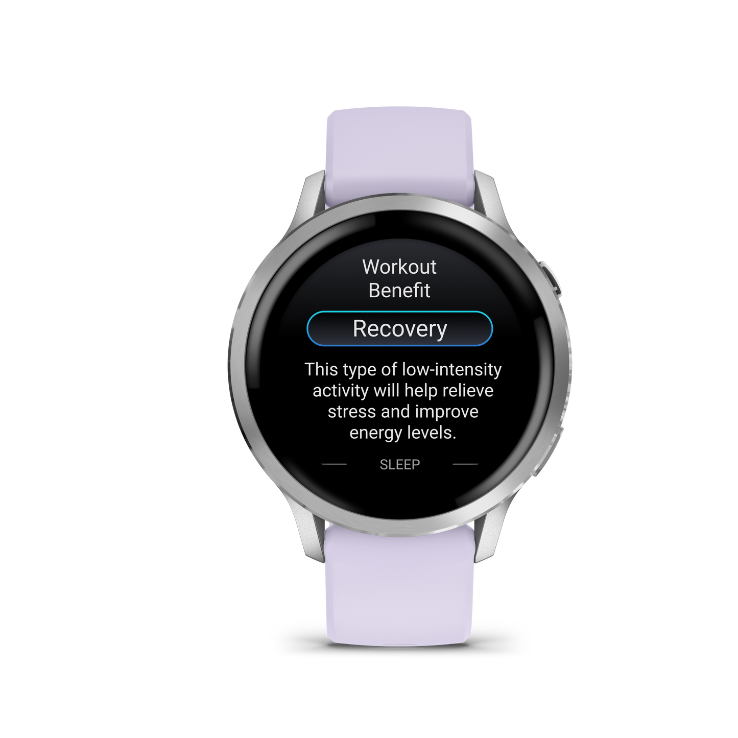 Venu® 4 - 41 mm Plata con lila