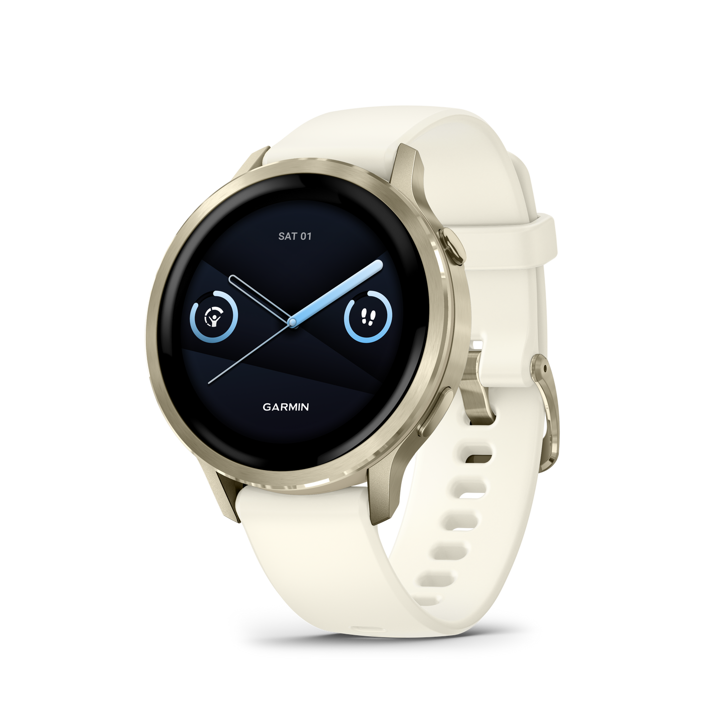 Venu® 4 - 41 mm Dorado con blanco