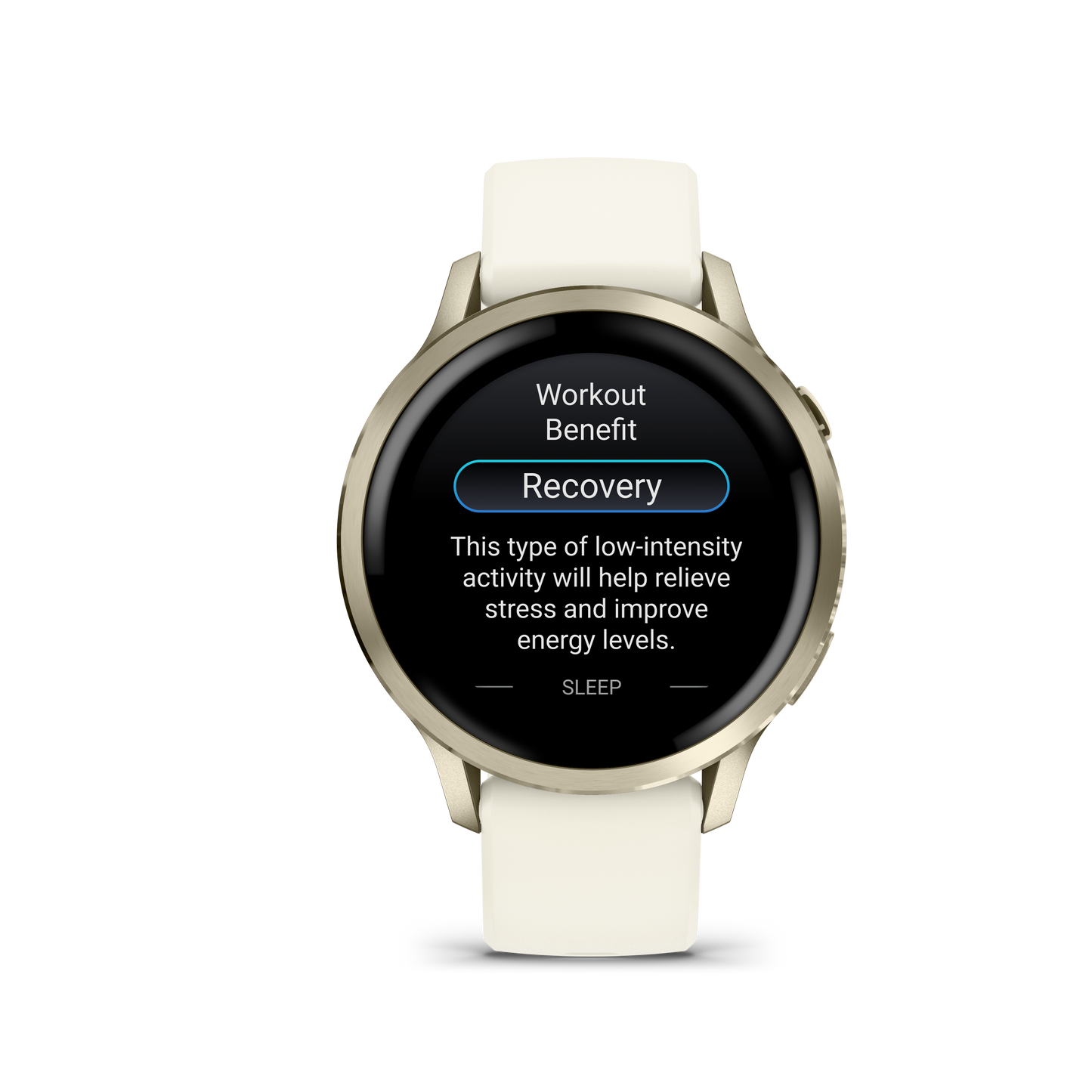 Venu® 4 - 41 mm Dorado con blanco