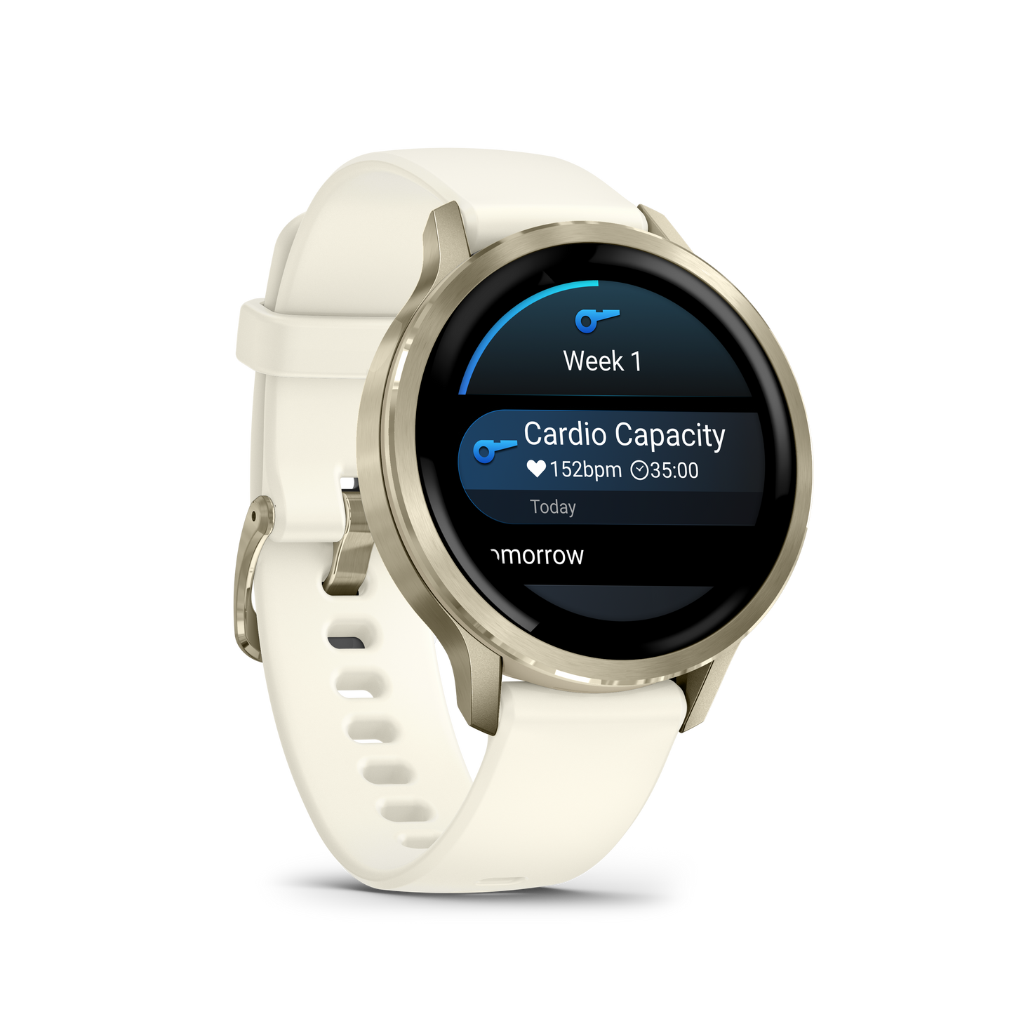 Venu® 4 - 41 mm Dorado con blanco