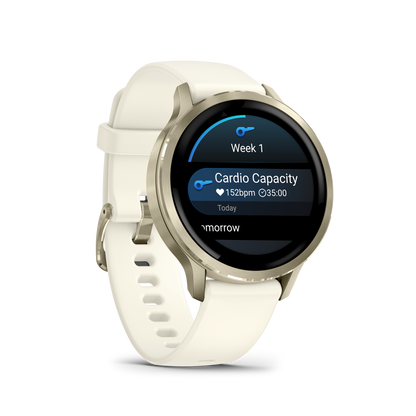 Venu® 4 - 41 mm Dorado con blanco