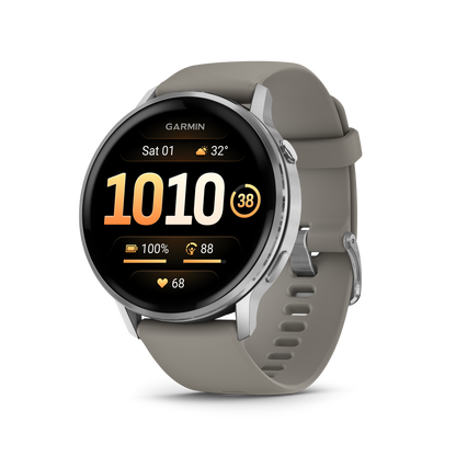 Venu® 4 - 45 mm Plata/gris