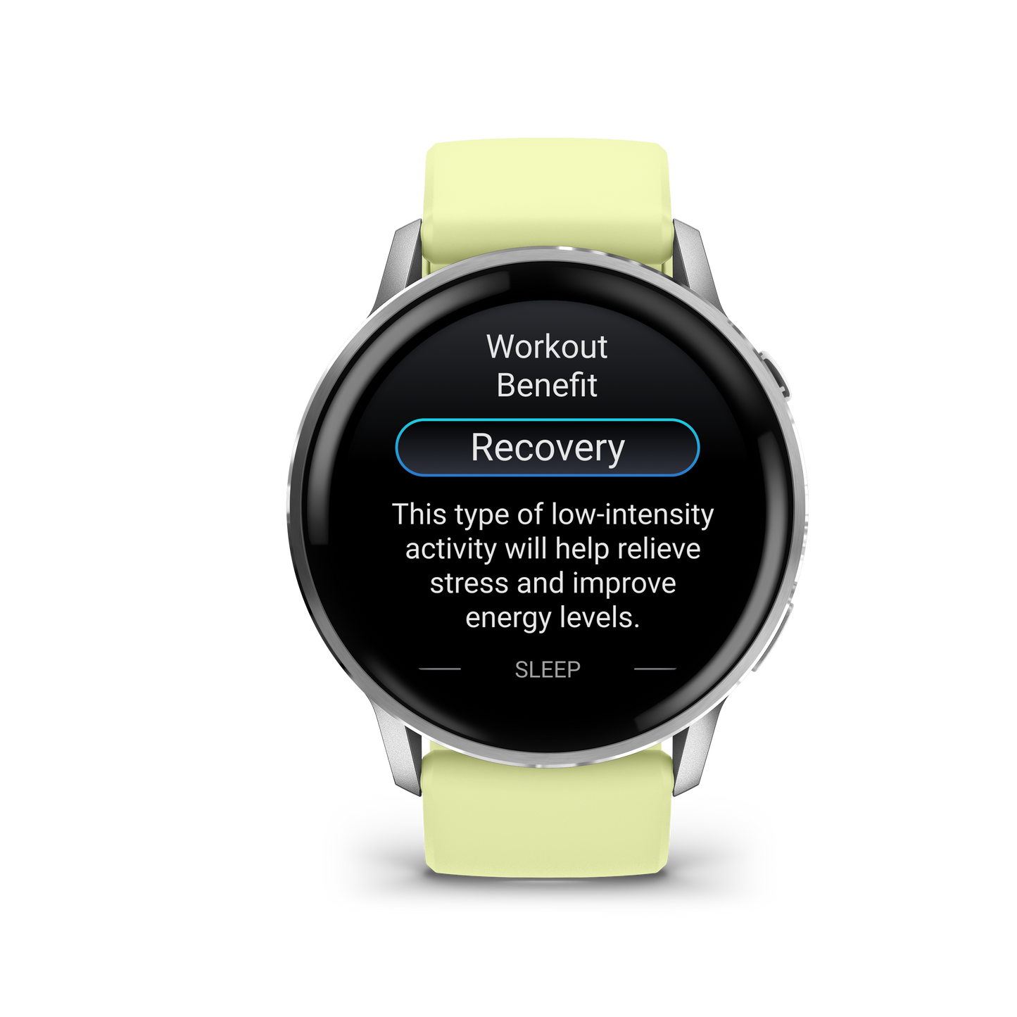 Venu® 4 - 45 mm Plata/amarillo