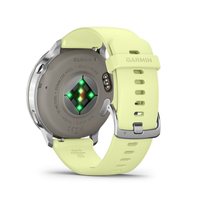 Venu® 4 - 45 mm Plata/amarillo