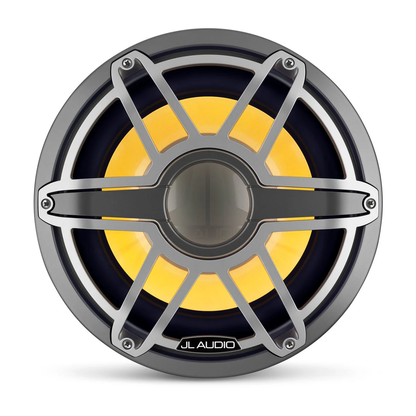 Subwoofer náutico JL Audio® M7 12" con LED y rejilla deportiva de titanio
