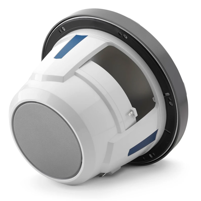 Subwoofer náutico JL Audio® M6 8" con LED y rejilla deportiva de titanio