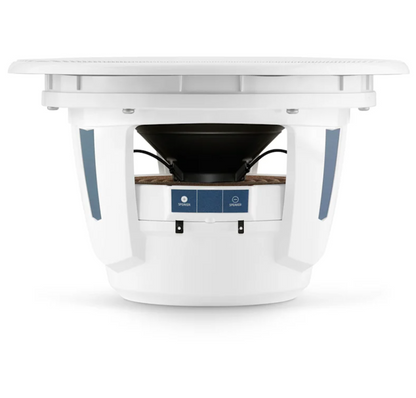 Subwoofer náutico JL Audio® M6 - 10" con rejilla Luxe de color blanco