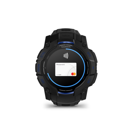 Instinct® 3 – 50 mm, AMOLED negro/azul rayo