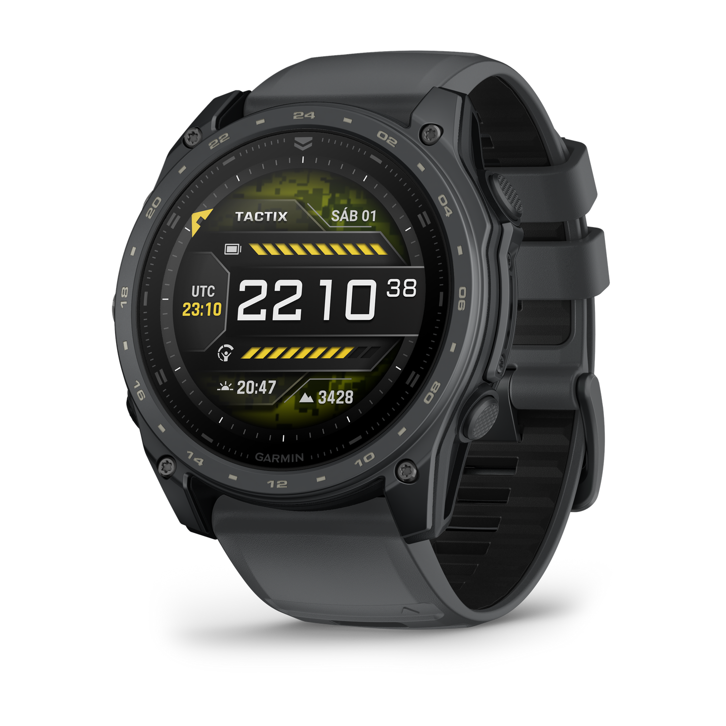 tactix® 8 - 51 mm, AMOLED, revestimiento Cerakote
