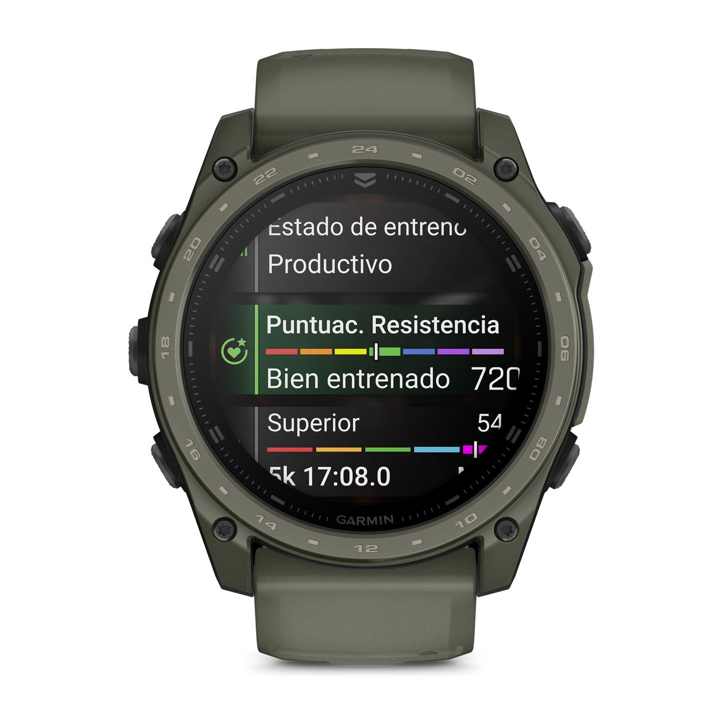 tactix® 8 - 51 mm, AMOLED, revestimiento Cerakote Verde Olivo